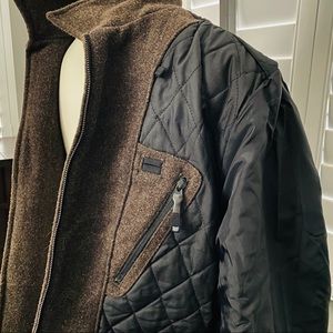🍾NWOT. GAP Men’s Brown Wool Coat Size M.